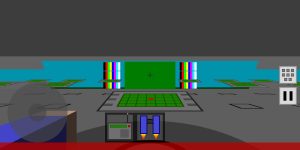 Poste de controle de la base volante