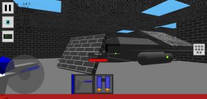 Eboulement de mur sur avion